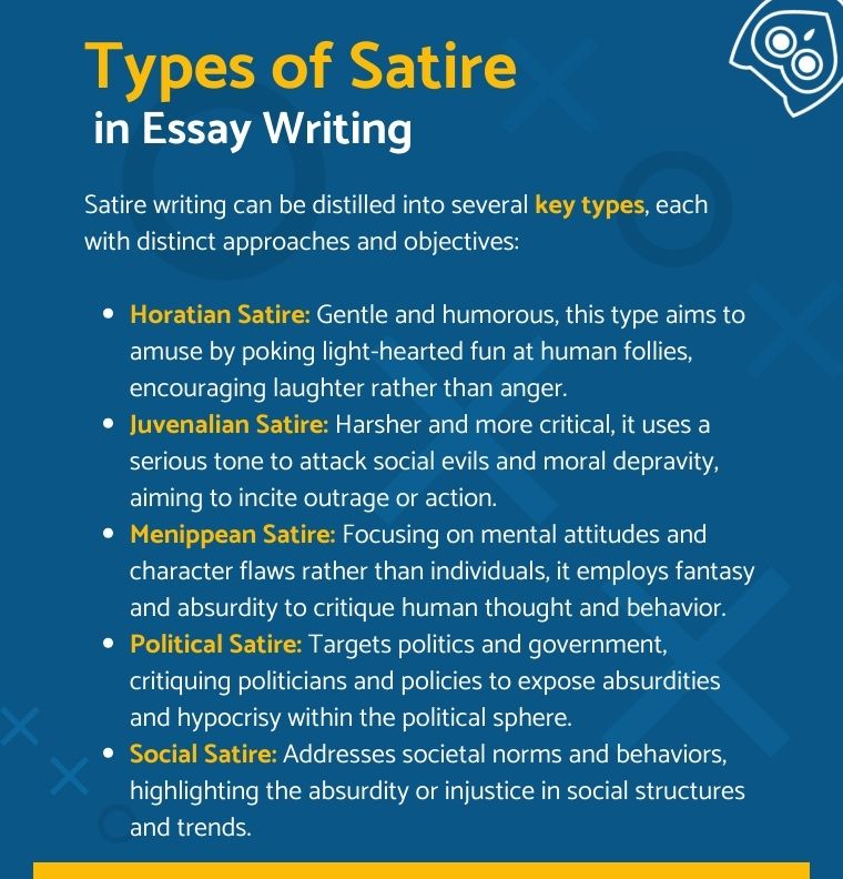 types of satire