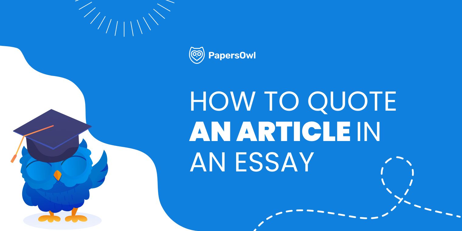 How to quote an article in an essay using MLA, APA, and Chicago formats