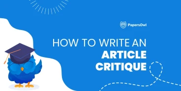 Step-by-step guide on how to write an article critique for academic courses