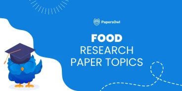 Food science research paper topics for nutrition and biology courses